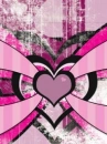 Abstract Pink Heart - Background