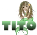 green mermaid