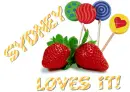 Strawberries And Lollipops-Sydney Loves It!