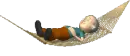 viejito en hamaca