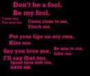 Love poems