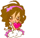 heart pillow kogal girl