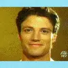 James Scott with towel