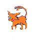 Espeon recolored orange