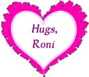 Pink and Purple Sparkle Heart - Roni