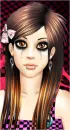 Brown Haired Scene Girl