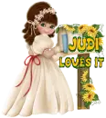 SUNFLOWERS DOLL ... JUDI LOVES..