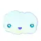 blue cloud smile