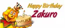 HAPPY BIRTHDAY Zakuro