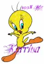 Karrina 100% me tweety bird