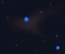 Animated blue Stars