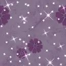 Background - Purple Flowers Sparkle