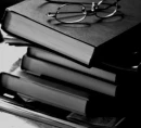 stacked books