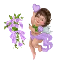 Woman with Flowers