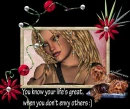 You know your life's great, when you don't envy others :)