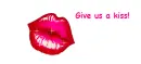 Give us a kiss!