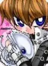 chibi kaiba with blue eyes white dragon