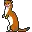 Weasel Standing Up