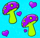 Mushroom Background