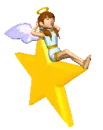 angel on a star