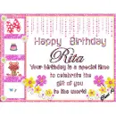Happy Birthday Rita