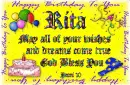 Happy Birthday Rita
