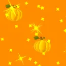 Background - Halloween Pumpkins - Sparkles