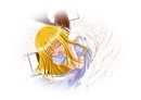 angel in pain