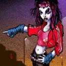 gothic punk girl