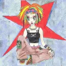punk gothic star