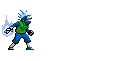 Kakashi using chidori