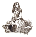 Alice Drawing