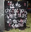 be the change