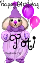 Birthday Toti Mouse