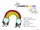 I love rainbow