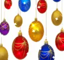 Background - Christmas Sparkle Ornaments