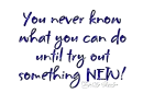 You Never Know