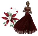 Woman with Flowers