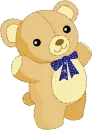  bear blue ribbon