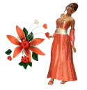 Woman with Flowers