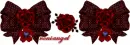 Red Flower/Bow Divider