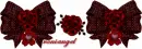 Red Flower/Bow Divider