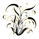 Golden decor Floral
