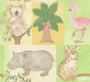 cute animal background
