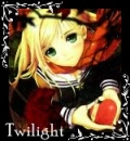 Anime girl with apple