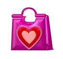 Pink Heart Bag