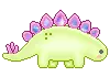 cute stegosaurus