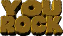 you rock text