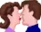 kissing