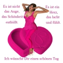 Woman on the heart